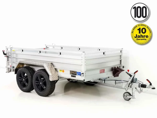 Keukenaanhangwagen “CROSSLINE” 150×300 cm 2600 kg | Hoogte 60 cm | Aluminium vloer | Type 7.26